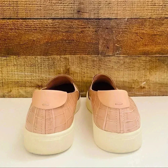 Cole Haan GrandPro Croc Leather Sneakers Pink - Picture 5 of 10